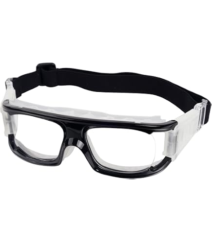 Occhiali Sportivi CHICIRIS – Protezione PC Antigraffio, Antideflagranti, Con Cinturino Regolabile, Per Basket, Calcio, Running E Mountain Bike