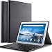 Produktbild IVSO Tastatur Hülle für Lenovo TAB P10, [QWERTZ Deutsches Layout] Keyboard Case, SmartShell Ständer Schutzhülle abnehmbar Wireless Tastatur für Lenovo TAB P10 10 Zoll 2018, Schwarz