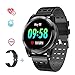 Produktbild GOKOO Smartwatch Herren, Smart Watch Stylische IP67 Wasserdicht Sportuhren Männer Jungen Fitness Tracker Aktivitätstracker mit Pulsmesser Kalorienzähler Schlaftracker für Android IOS