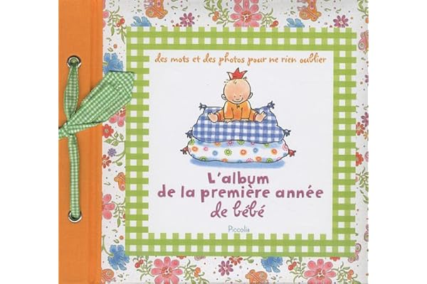 L'album de la première année de bébé