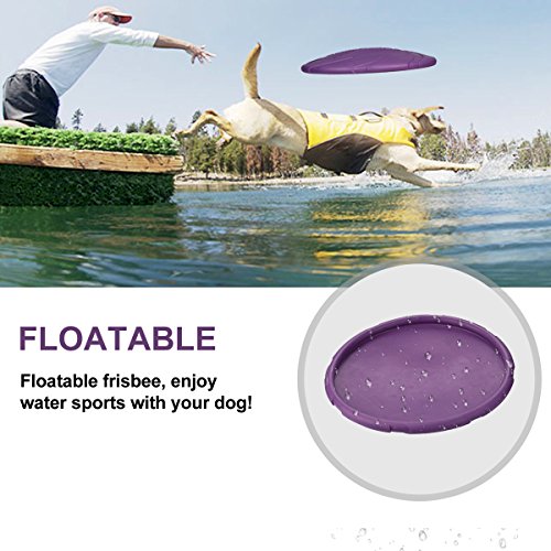 MixMart-Nontoxic-Rubber-Flying-Disc-Frisbee-for-Dogs87in-with-Vanilla-Scent
