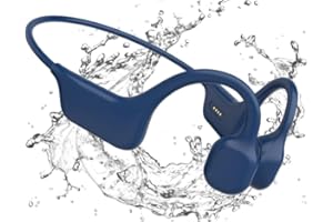 SANOTO Bone Conduction Headphones Open Ear Headphones Wireless Bluetooth 5.3 Sport Headset IPX7 Waterproof Headphones for Running Fitness Gym Walking Cycling