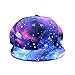 HuntGold 1X Fashion Hiphop Printed Snapback Adjustable Peaked Baseball Hat Cap(blue)