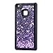 Produktbild iplusmile Phone Case Shine Herzförmigen Glitter Dynamische Flüssigkeit Quicksand TPU Schutzhülle Shell für Huawei P9 Lite (Lila)