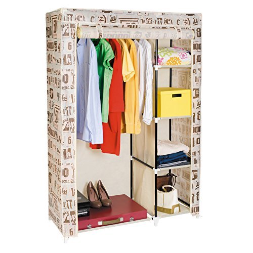 ArtMoon Manitoba Kleiderschrank Garderobenschrank Faltschrank 105X45X160 cm