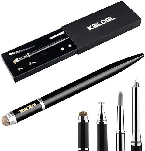 Artist Stylus Brush 4 In 1 Essential For All Digital Artists Capacitive Touchscreen And Tablets Such As Apple iPad, iPad Air, iPad Mini, iPhone, Android, Galaxy Tab Stylus Brush (Black 2)