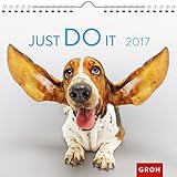 Image de Just do it 2017: Dekorativer Wandkalender mit Monatskalendarium (Happy Days)