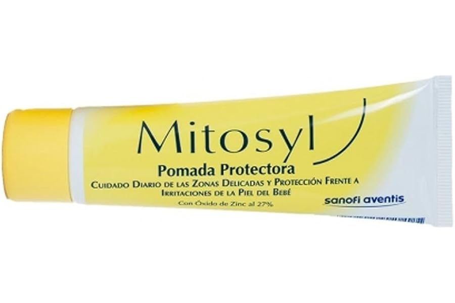 Mitosyl, Pomada Protectora, Crema de Pañal Bebé, Previene y Alivia Irritaciones, Fórmula Suave y Efectiva para el Cuidado Dia