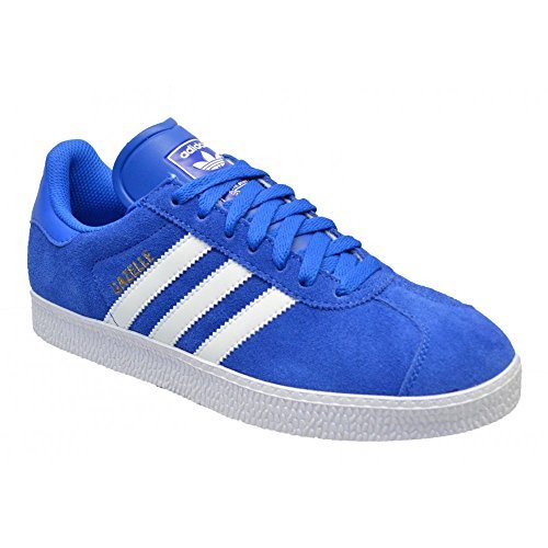 adidas Mens Gazelle II Footwear-Blue MarinoWhite, Size 8, 8 UK, Royal Blue