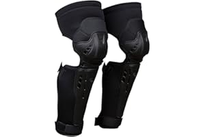 IXS Assault Knee-/Shin Guard Black XL Protezioni, Unisex Adulto, Nero