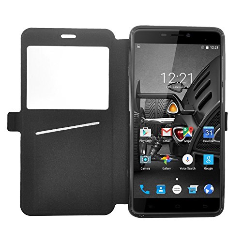 ELTD CUBOT Cheetah 2 flip Cover  View flip carcasa case para CUBOT Cheetah 2  Negro