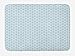 Produktbild ARTOPB Damask Bath Mat, Ornamental Flower with Curls Swirls Victorian Inspirations Symmetric Shape, Plush Bathroom Decor Mat with Non Slip Backing, 23.6 W X 15.7 W Inches, Pale Grey Blue White