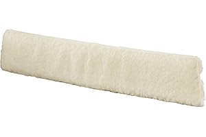 K. & N. SCHURWOLLE K. & N. - Paraspifferi in lana vergine 550 per porte, 100 cm, colore: naturale