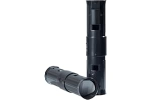 Windhager Maulwurf Lebendfalle TUBE, 5,5 x 25 x 5,5 cm, schwarz, tierfreundlich, wiederverwendbar, Kunststoff, 05363