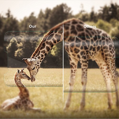 Samsung Galaxy S7 Edge Panzerglas Schutzfolie,(Nicht für Samsung Galaxy S7) BtDuck HD Ultra Klar Transparent 9H Härtegrad [Kratzfest][Hohe Transparenz] [Fingerabdruck-frei][Blasenfrei] [Anti- Fingerabdrücke] Vollständige Abdeckung Panzerglasfolie folie Displayschutzfolie Hartglas Gehärtetem Glas DisplayPanzerglas Schutzfolie Displayschutz für Samsung Galaxy S7 Edge – 1 Stück - 4