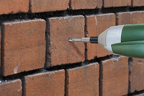 Wolfcraft Steinbohrer HM Sortiment, Durchmesser 4, 5, 6, 8, 10 mm, 5 Stück, 7123000 - 3