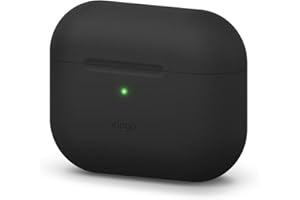 elago - wysokiej jakości silikonowe etui na słuchawki AirPods Pro, zapewniające pełną ochronę i widoczność diody LED