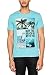 edc by ESPRIT 057cc2k019, T-Shirt Homme, Vert (Aqua Green), Large