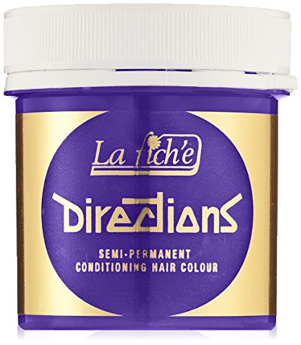 DIRECTIONS Lilac Semi-Permanent Hair Colour - 88ml Tub