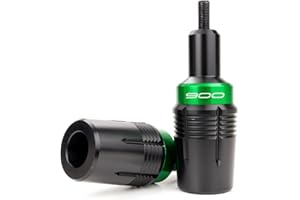 ZEXDDI Fit For Ka&wasaki Z900 RS SE Z900SE Z900RS 2017-2025 2024 Motorcycle Frame Sliders Crash Protector Engine Guard Z 900 Falling Protection Accessories (Green)