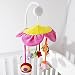 AFUNTA Baby Crib Mobile Music Box Holder Arm Bracket Nut Screw Box Mobile