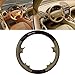 Produktbild Tan Leder Holz Lenkradhülle für Mercedes Benz 2003–2009 W209 C209/A209 CLK-CLK280 CLK320 CLK500 clk550 2002–2008 R230 SL SL350 SL500 SL600 SL55 AMG 2005–2010 W219 C219 CLS350 CLS500 CLS550 2006–2009 W211 E E200 E280 E320 E350 E500 E550