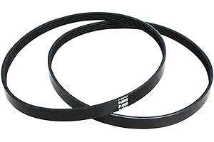 NOLOGO NO LOGO FMN-Home, 2pcs 5 côtes levées Courroie de Remplacement 5PJ605 V-Belt PJ 605 for Bois Planer Machine Einhell TH-SP-204 W588