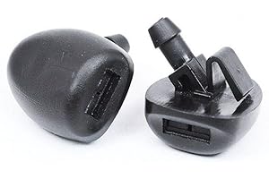 BAAQII 2 Pcs/Set Buse Jet 6438Z1 pour essuie-Glace Lave-Glace Avant pour Peugeot 407 206