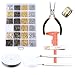 Produktbild ounona Open Jump Ringe Jewelry aufreihmaterialien und Reparatur Tools Kit