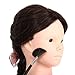 Head Doll Mannequin Training Head, CoastaCloud Make Up Head Cosmetology Hairdressing 24 inch 80% Real Hair Manikin Doll Practice Model with Clamp