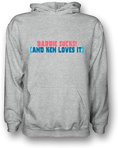 Barbie sucks! (and Ken loves it) - Quote - Mens Hoodie