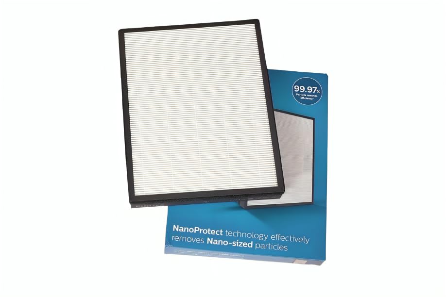 H14 Genuine Air Purifier HEPA FY3433, 3000 Series Filter Compatible with Philips Air Purifier Models AC3256 AC3257 (White)