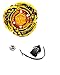 Produktbild Kampfkreisel L-Drago, Gold Mega Metal Fusion für Beyblade Masters 4D 1 Launcher + 1 Metallspitze