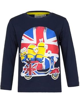 Minions Langarmshirt - Größe 128 - in verschiedenen Designs erhältlich