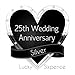 Lucky Sixpence Coin Silver 25th Wedding Anniversary Gift, great present idea