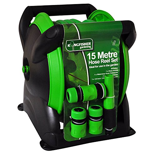 Preisvergleich Produktbild Kingfisher 15 m Compact Schlauchwagen Set