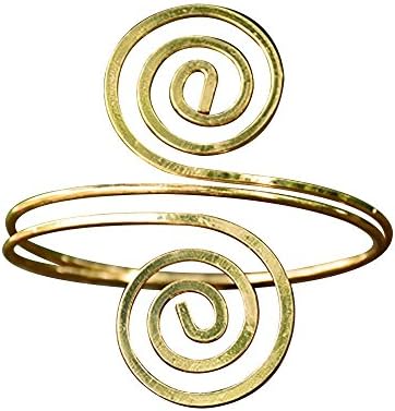 Sattaj Bohemian Ethnic Upper Arm Cuff Bracelet (Gold)