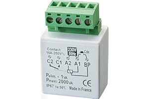 GROTHE minuterie encastrée - 2000 watts - yokis mtm2000e