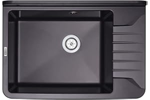 DEANTE ZYT 211A Spülbecken für Wandmontage Kunststoff Graphitgrau 505 x 341 x 252 mm
