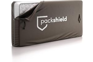 PACKSHIELD Custodia Protettiva per Materasso Singolo 90x200cm – Sacco Impermeabile in Tessuto Oxford – 4 Maniglie – Trasloco, Stoccaggio o Trasporto – Spessore 30cm