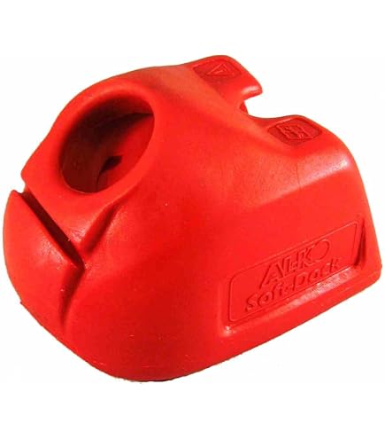Soft-Dock AL-KO Pour Tête D'Attelage - Compatible AK 7, AK 10/2, AK 252, Etc., Rouge