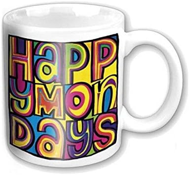 Happy MondaysHappy Mondays Dayglo Logo new official Boxed Mug