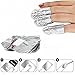niceEshop(TM) 100pcs Professional Nail Art Aluminium Foils Wraps to Soak Off Acrylic Nails Polish And for UV or LED Gels Removal