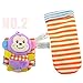 TOLOLO Baby Rattle Socks Foots Keep Warm Sock Soft Toy - Elephant and Monkey