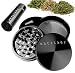 Shtriker® Herb Grinder 2.5 inch 4 Piece Zinc, Including Herbal Pollen Box (black). Tobacco Grinder / Spice Grinder / Herb Grinder / Weed Grinder. RS.2444.00