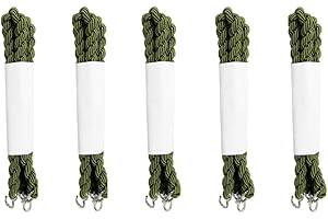 MILEPETUS 10/20pcs Elastic Boot Straps Military Boot Bands Blousing Garters Military Double Twisted Shock Cord Trouser Twist,Green/Black Available