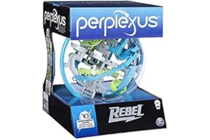 HOFF Sphere perplexus Rebel Parcours de 70 Obstacles - Boule Labyrinthe 3D - Jeu d'action et de reflexe - Casse-Tete