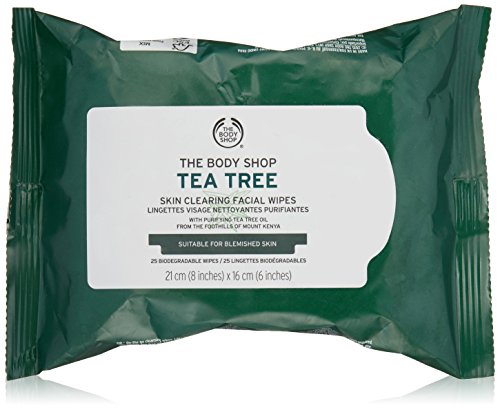 Body Shop Tea Tree Cleansing Wipes x25
