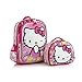 Price comparison product image Heys Hello Kitty Backpack/Lunch Bag Unique Character Designed Kids Backpacks 15"
