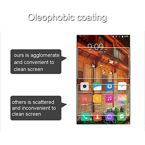 E-Hamii  2-Pack  Elephone S7 Protector de Pantalla  0 26mm HD Anti-Scratch y Anti-huella digital Proteger la pel  cula  9H Vidrio templado Cubierta protectora  Mejor protecci  n